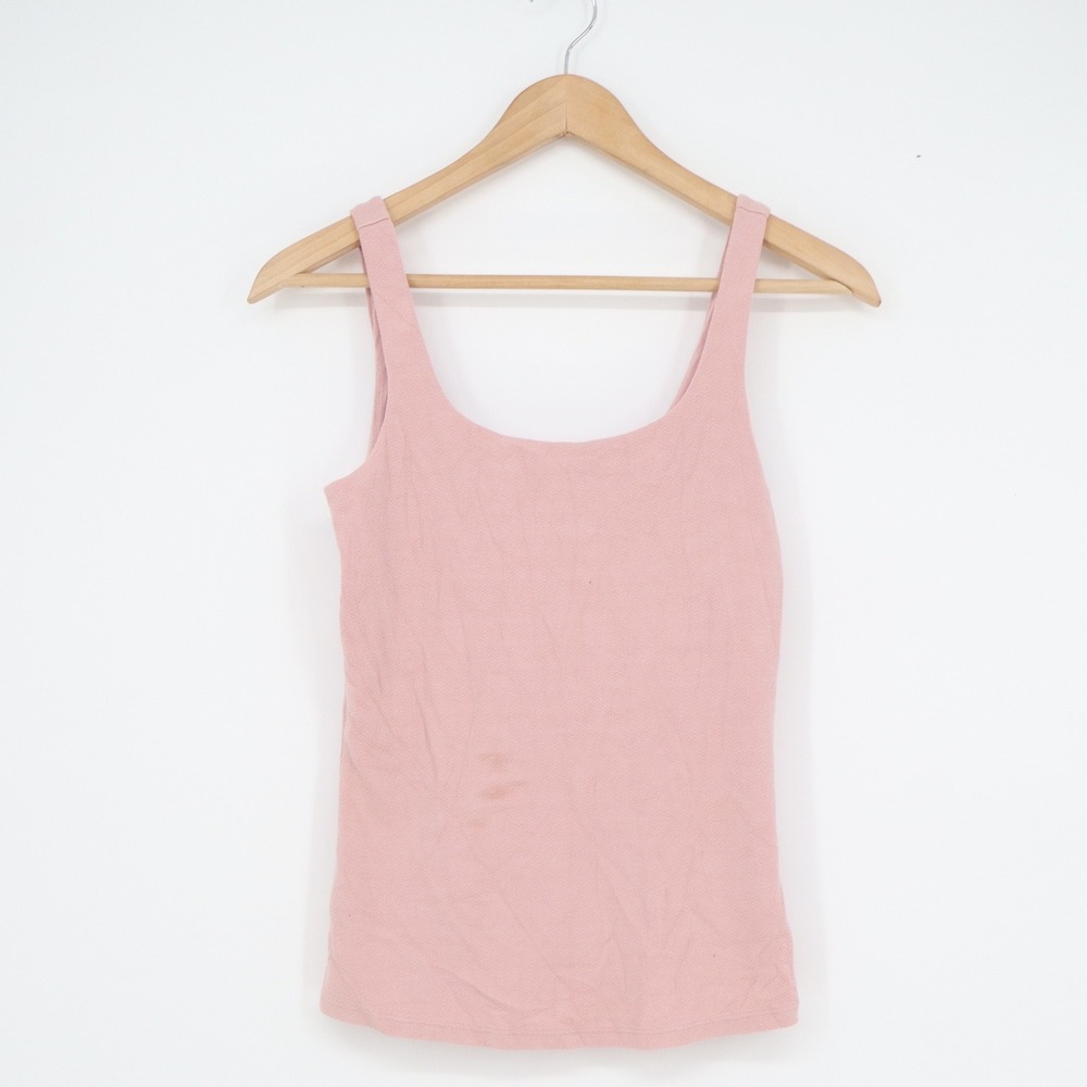 RW&CO Womens Pink Scoop Neck Sleeveless Textured Tank Top Size XS